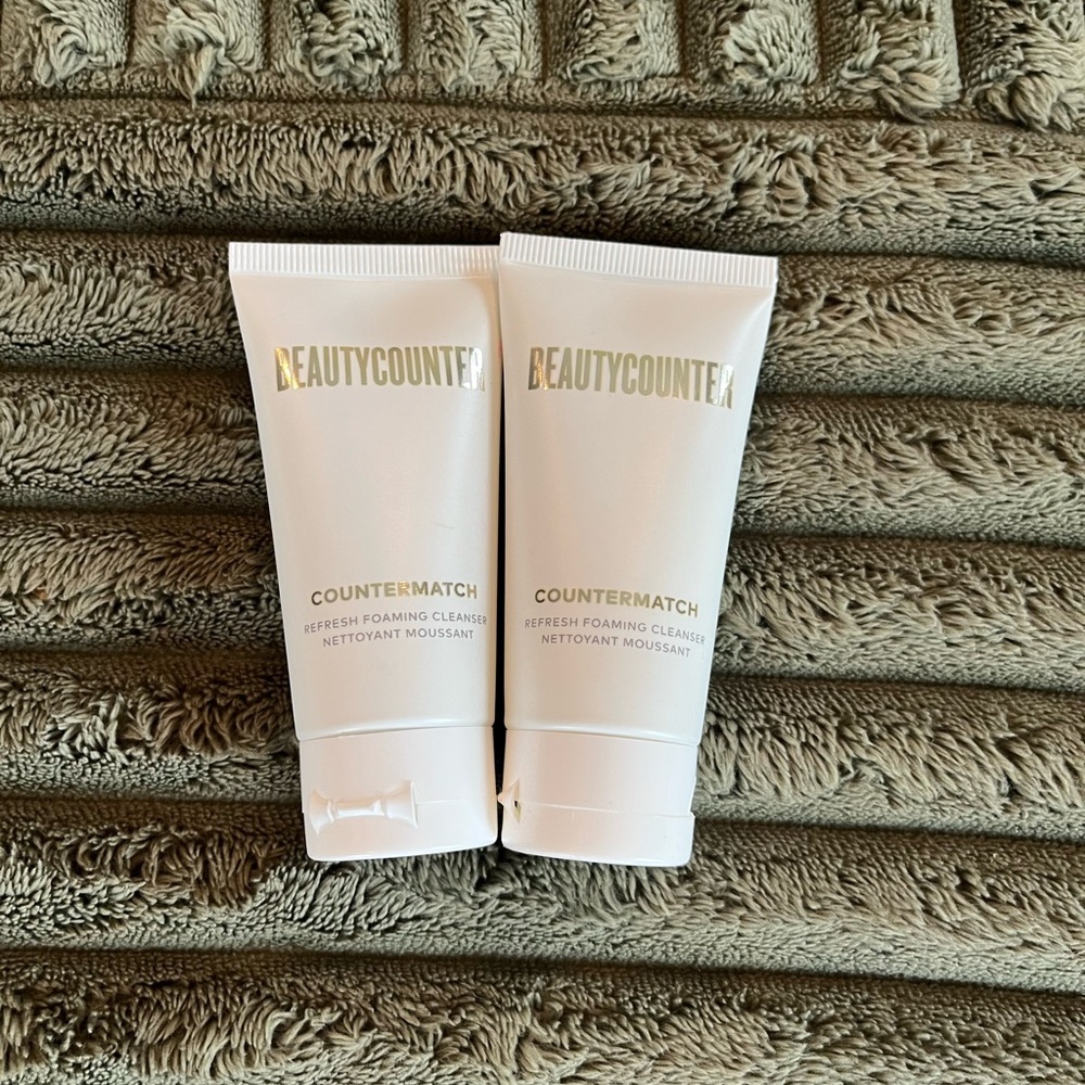 Beautycounter Countermatch Refresh Foaming Cleansers - TWO Mini/Travel size, NWT